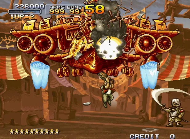 合金弹头2：超级坦克001Ⅱ（整合WinKawaks1.63模拟器 带作弊码）