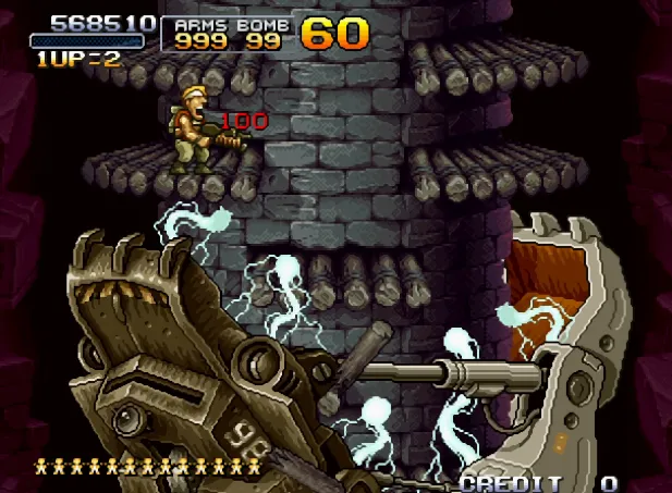 合金弹头2：超级坦克001Ⅱ（整合WinKawaks1.63模拟器 带作弊码）